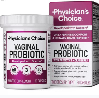 Cranberry capsules balance probiotics